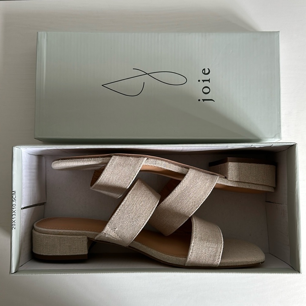 Joie Nolita SIZE 8 Linen Sandal - Picture 8 of 11